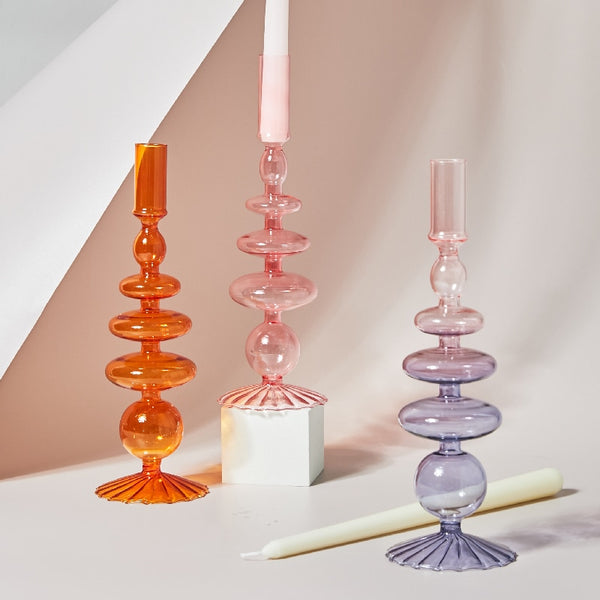 Retro Candlesticks Holders