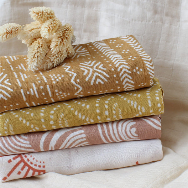 Muslin Bamboo Cotton Baby Blanket - Little Home Hacks