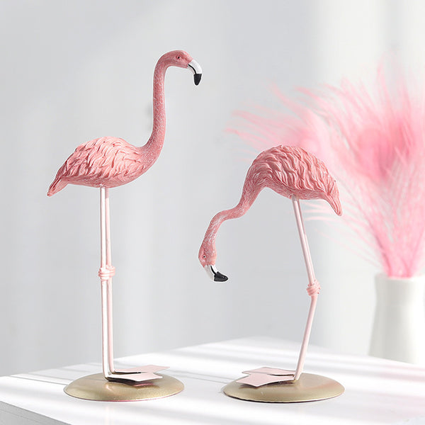 Nordic Flamingo Figurine