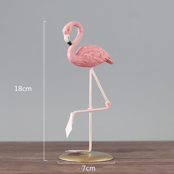 Nordic Flamingo Figurine